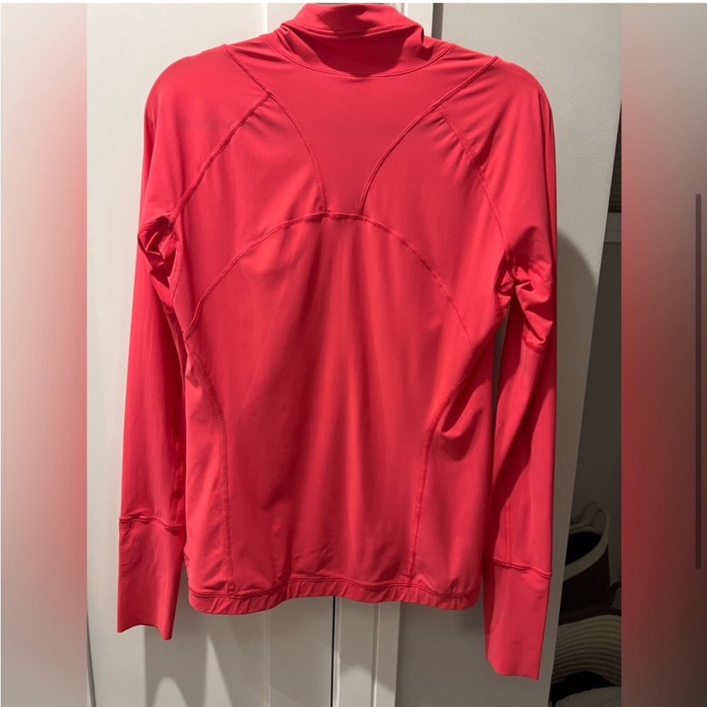 Lululemon Fast and Free Pullover Half Zip Pale Raspberry - Picture 2 of 4
